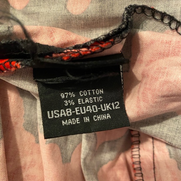 Valentine Retro Pinup Swing Dress from Hearts & Roses. Size 8. - Picture 7 of 7